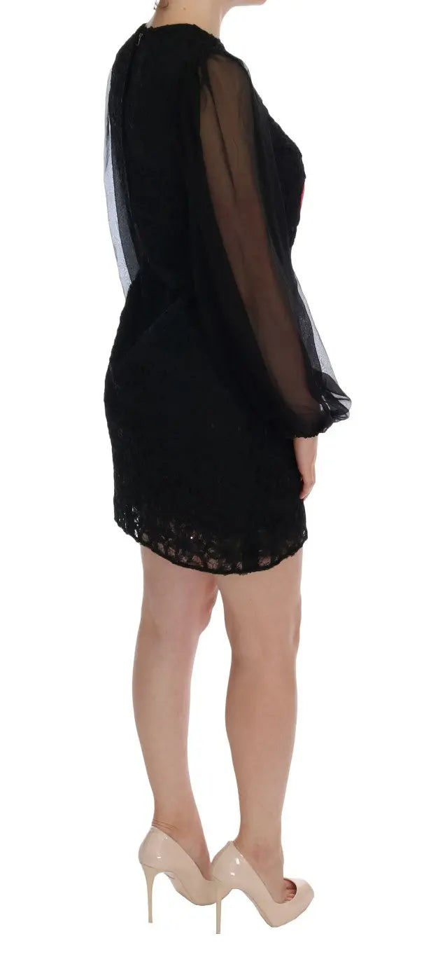 Robe Dolce & Gabbana San Valentino noire Dolce & Gabbana