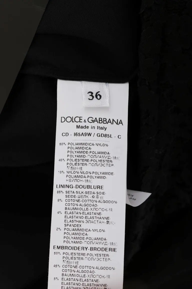 Robe Dolce & Gabbana San Valentino noire Dolce & Gabbana