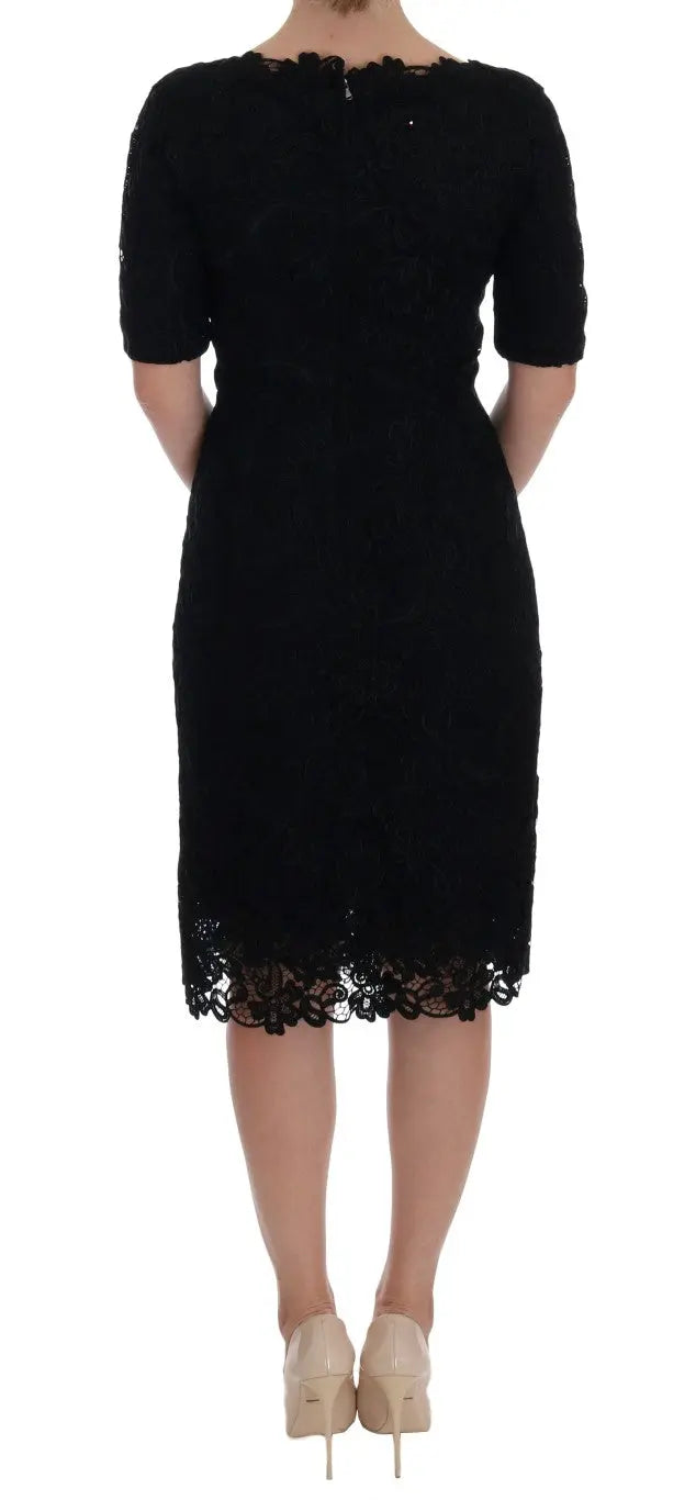 Robe Dolce & Gabbana Ricamo noire Dolce & Gabbana
