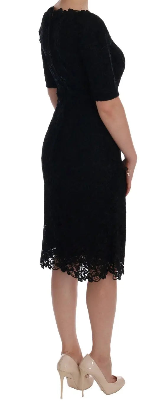 Robe Dolce & Gabbana Ricamo noire Dolce & Gabbana