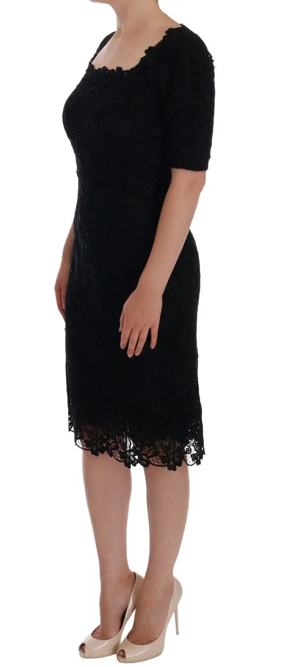 Robe Dolce & Gabbana Ricamo noire Dolce & Gabbana
