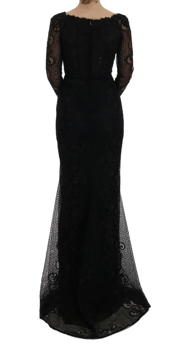 Robe Dolce & Gabbana longue noire Dolce & Gabbana