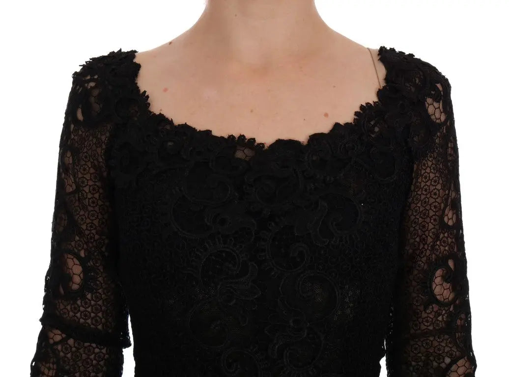 Robe Dolce & Gabbana longue noire Dolce & Gabbana