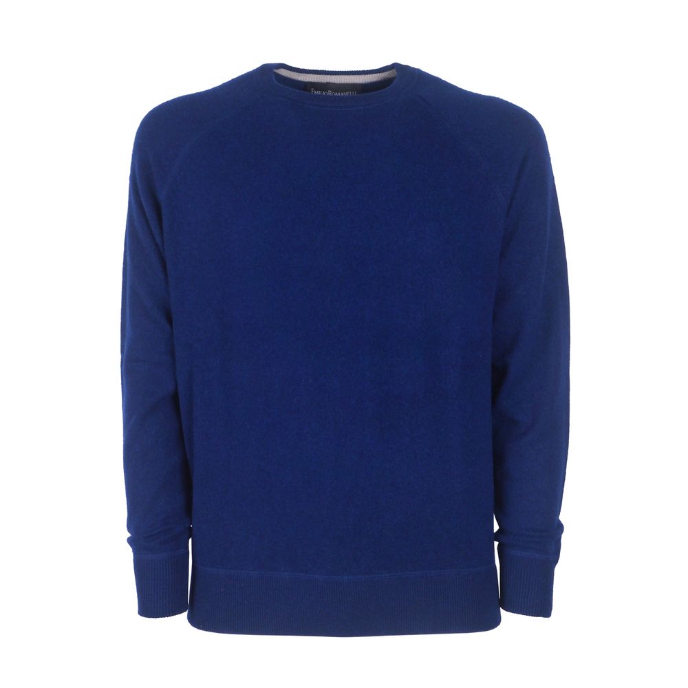 Pull Emilio Romanelli bleu