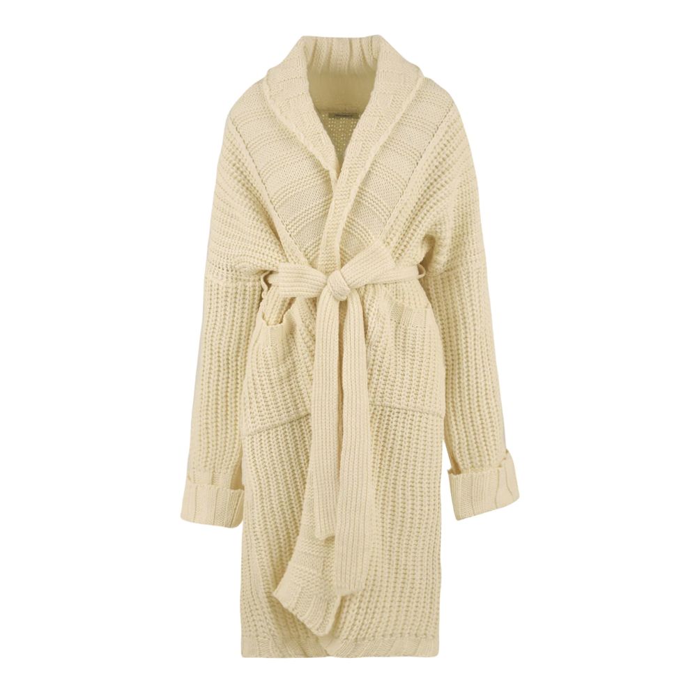 Cardigan Hinnominate Marabou blanc