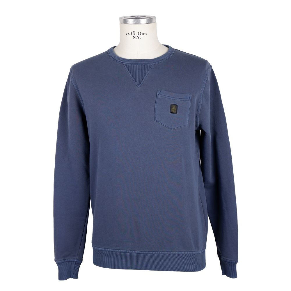 Sweatshirt Refrigiwear poche bleue