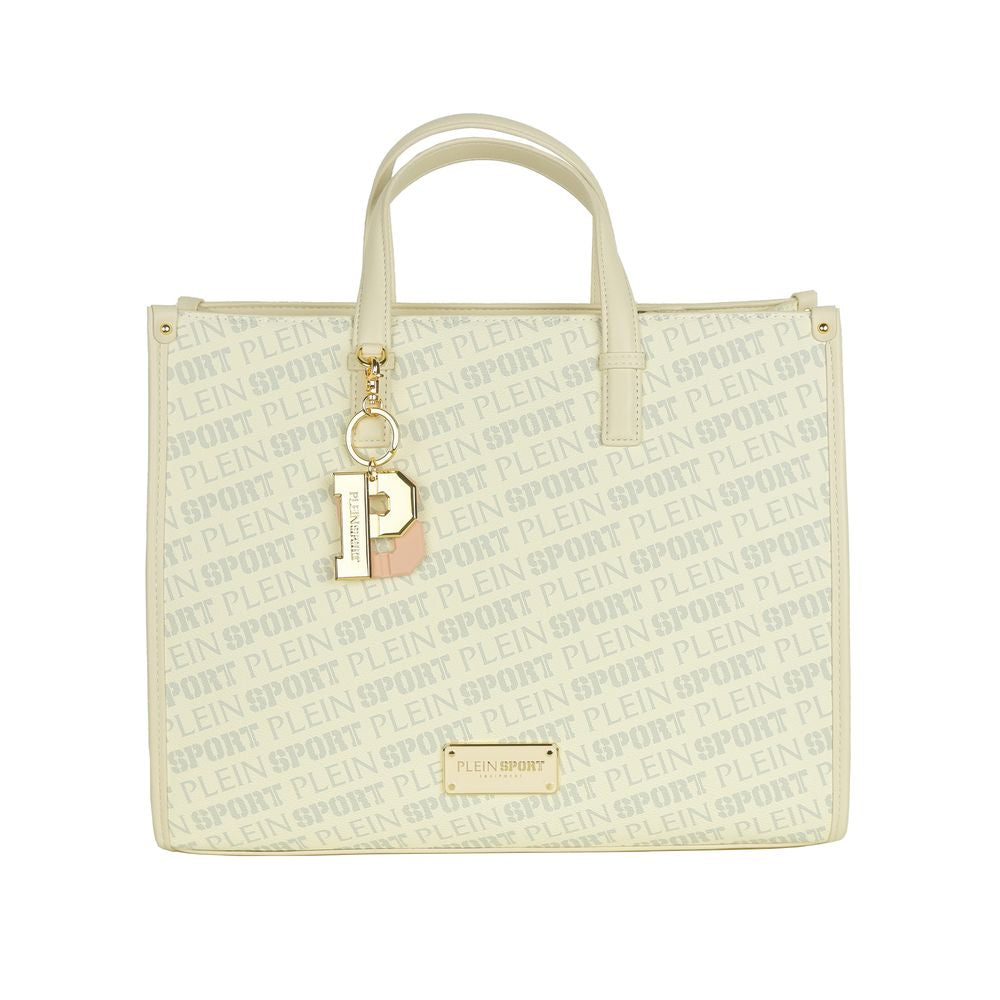 Sac à main Plein Sport blanc
