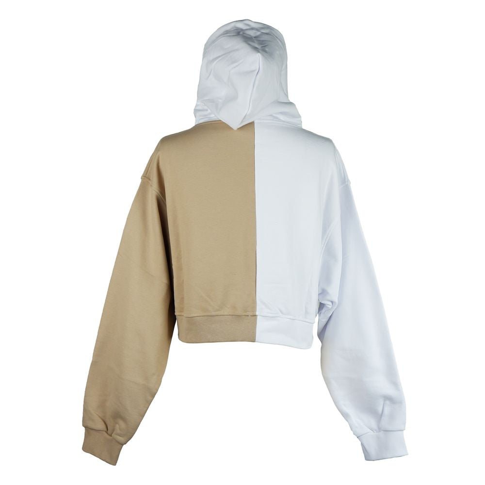 Sweatshirt Comme Des Fuckdown à capuche blanc