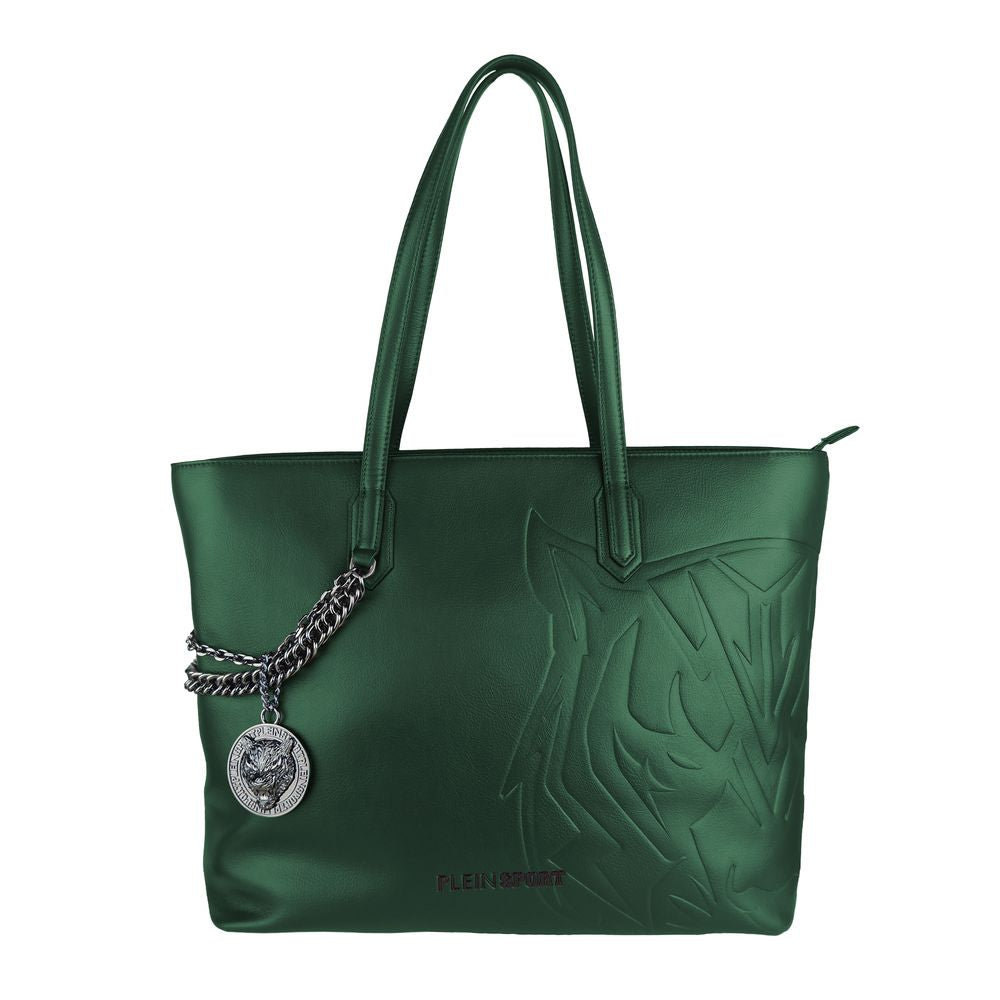 Sac à bandoulière Plein Sport vert foncé