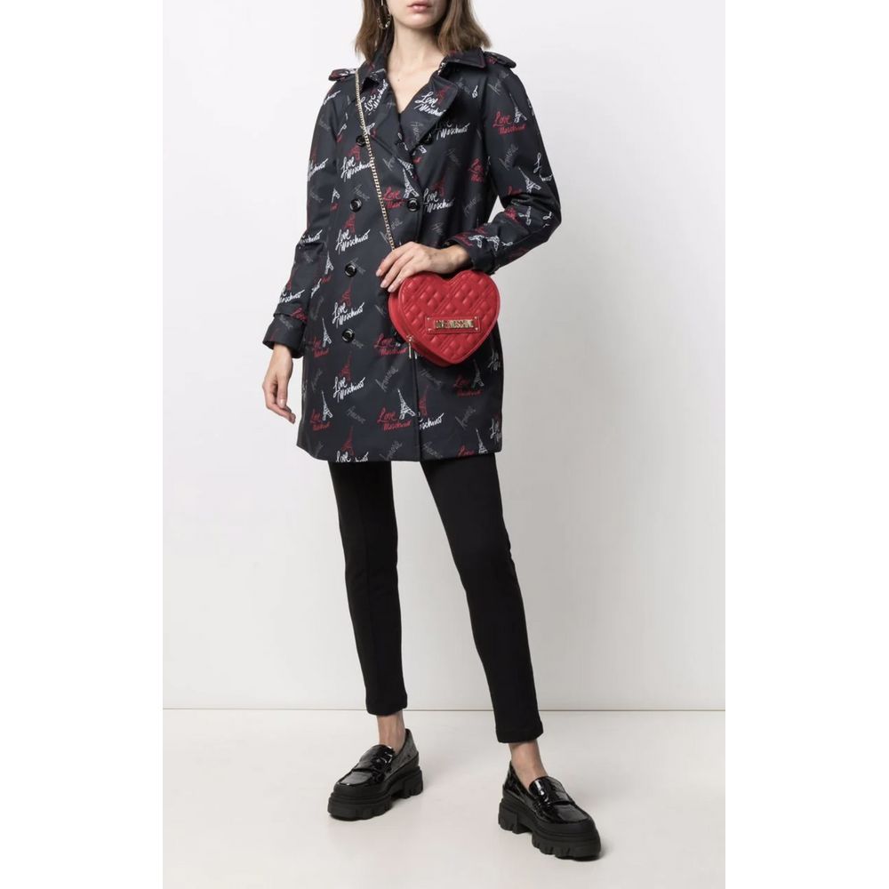Manteau Love Moschino noir