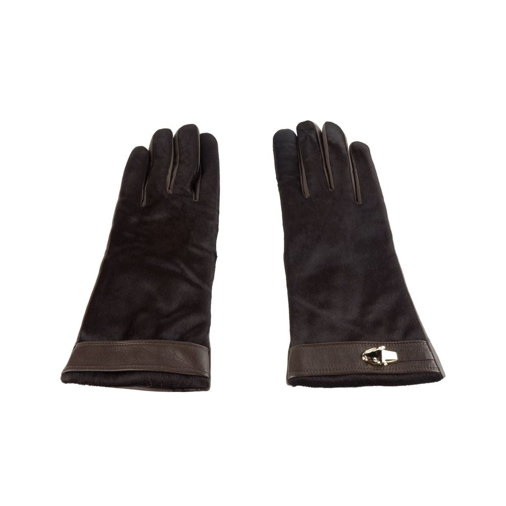 Gants Cavalli Class bruns