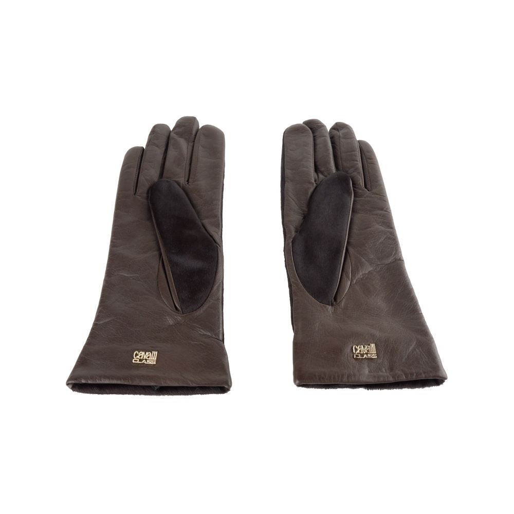 Gants Cavalli Class bruns