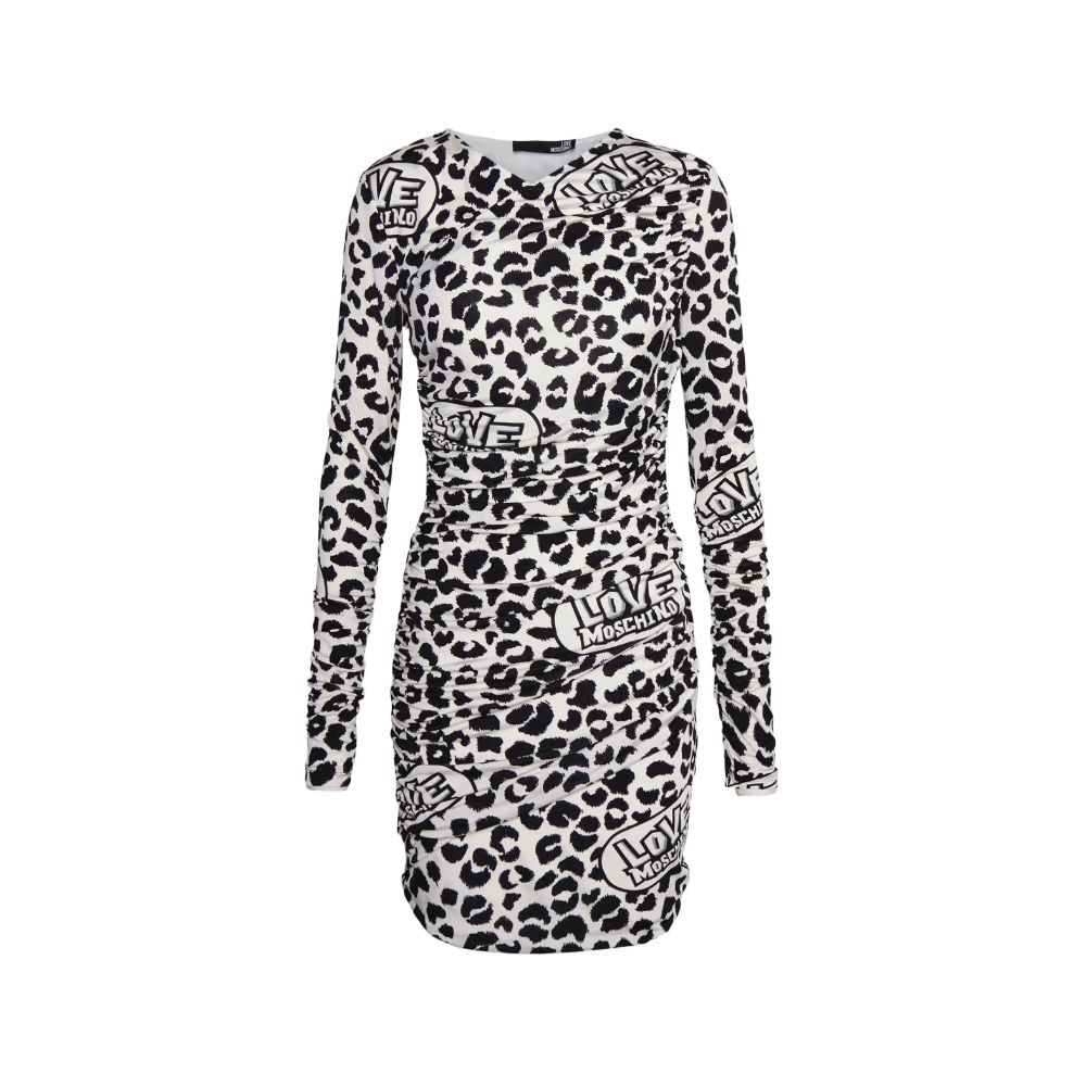 Robe Love Moschino à motifs blancs Love Moschino