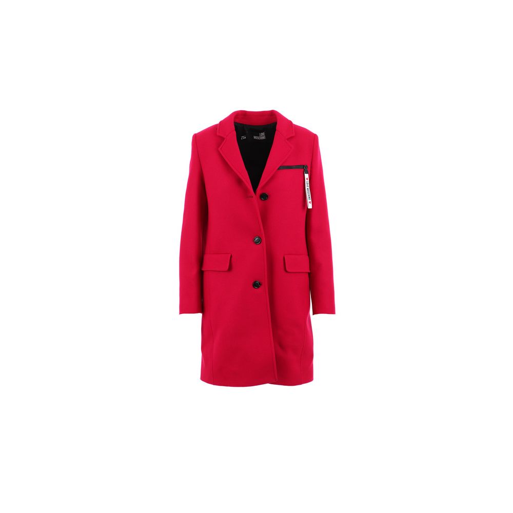 Manteau Love Moschino rose