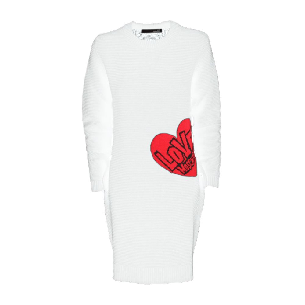 Robe Love Moschino cœur blanche Love Moschino