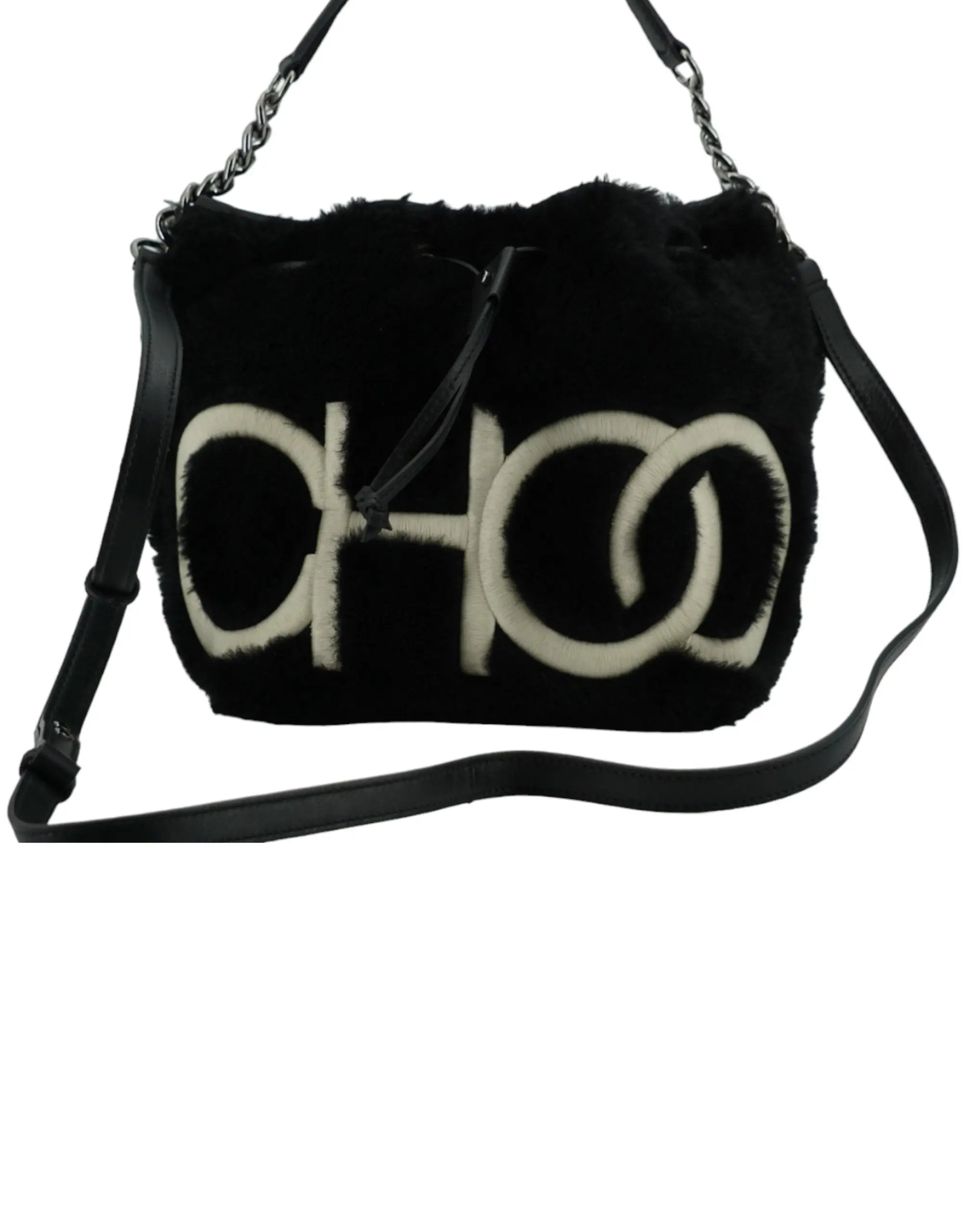 Sac à main Jimmy Choo Juno noir Jimmy Choo