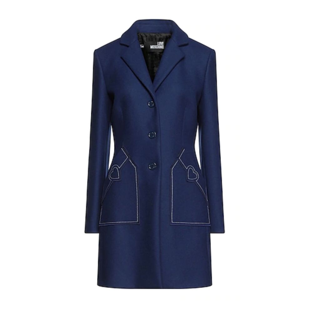Manteau Love Moschino bleu