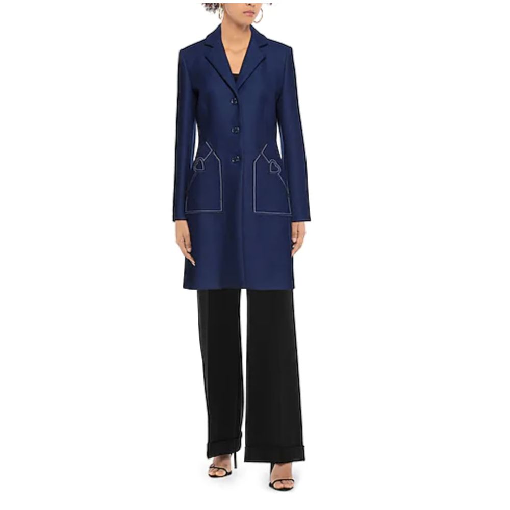 Manteau Love Moschino bleu