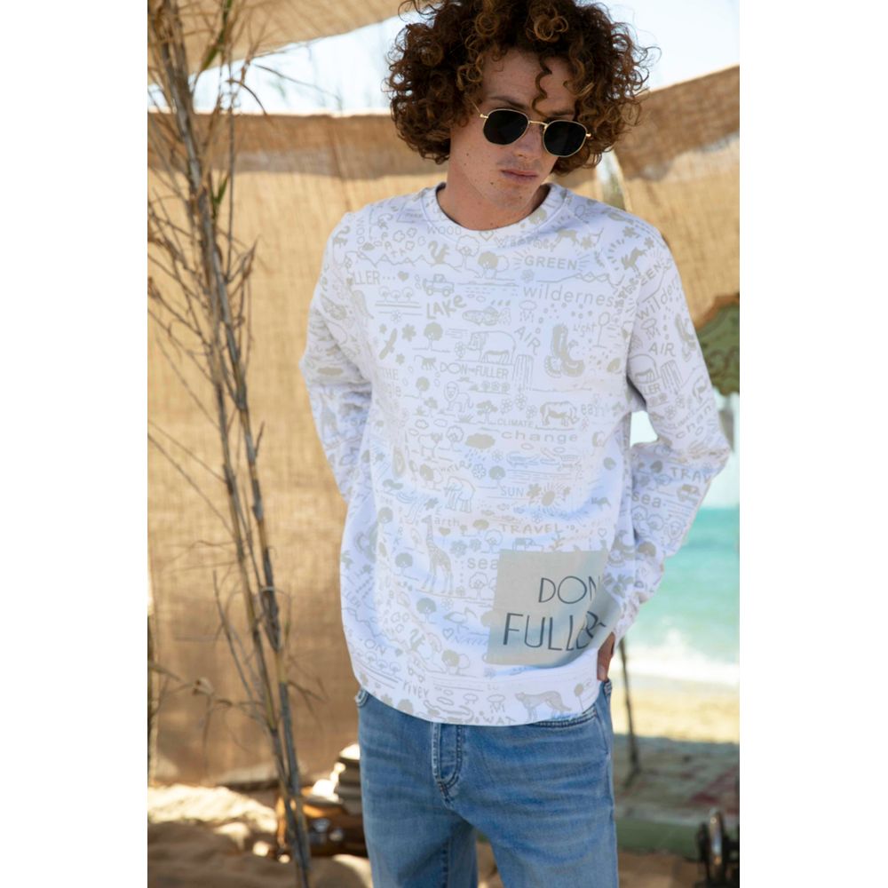 Pull Don The Fuller blanc