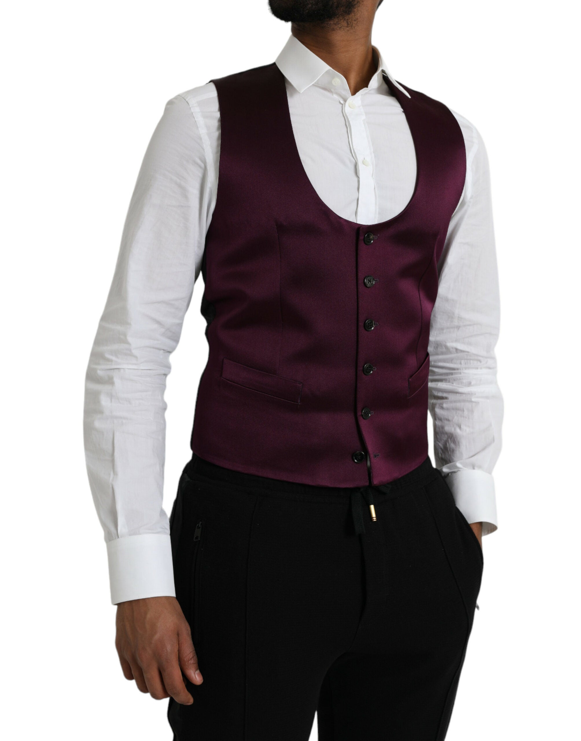 Gilet Dolce & Gabbana maroon