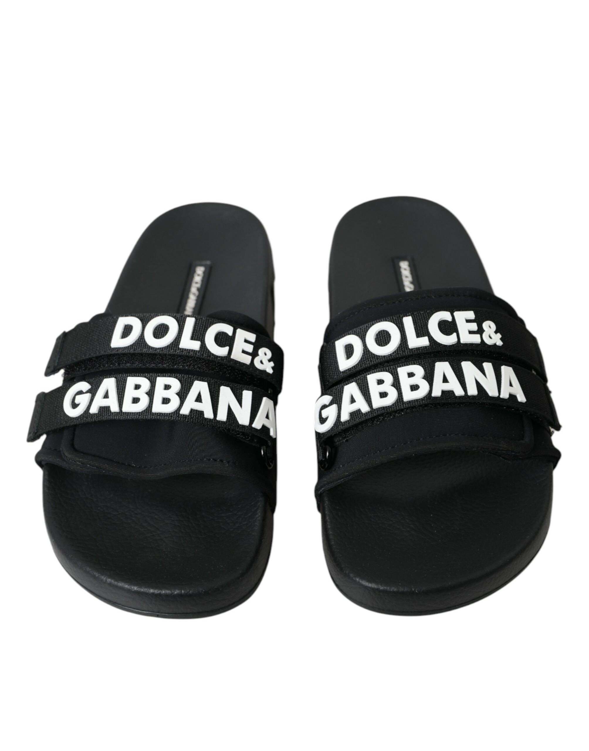 Sandales Dolce & Gabbana Slide noires