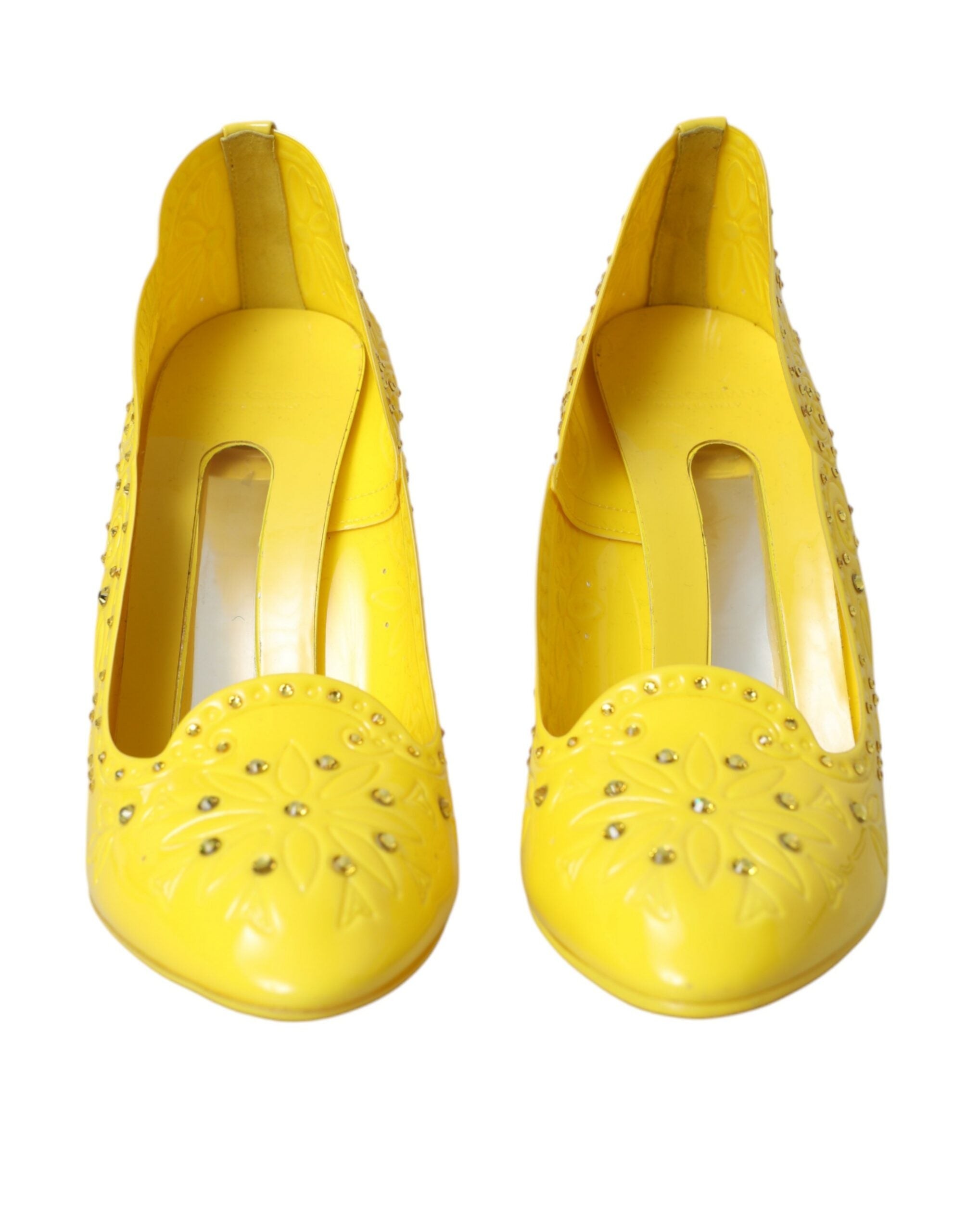 Pumps Dolce & Gabbana Cinderella jaunes
