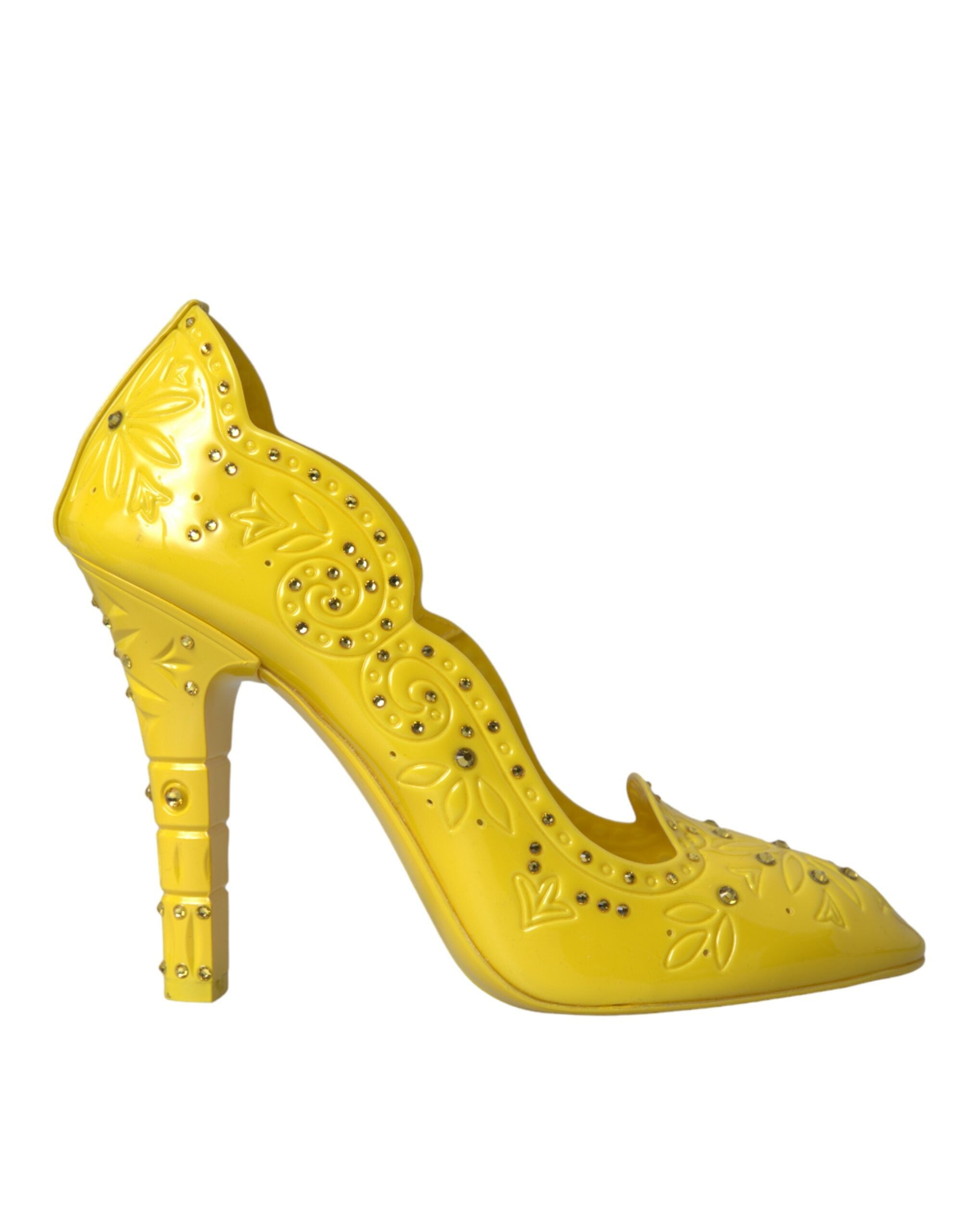 Pumps Dolce & Gabbana Cinderella jaunes