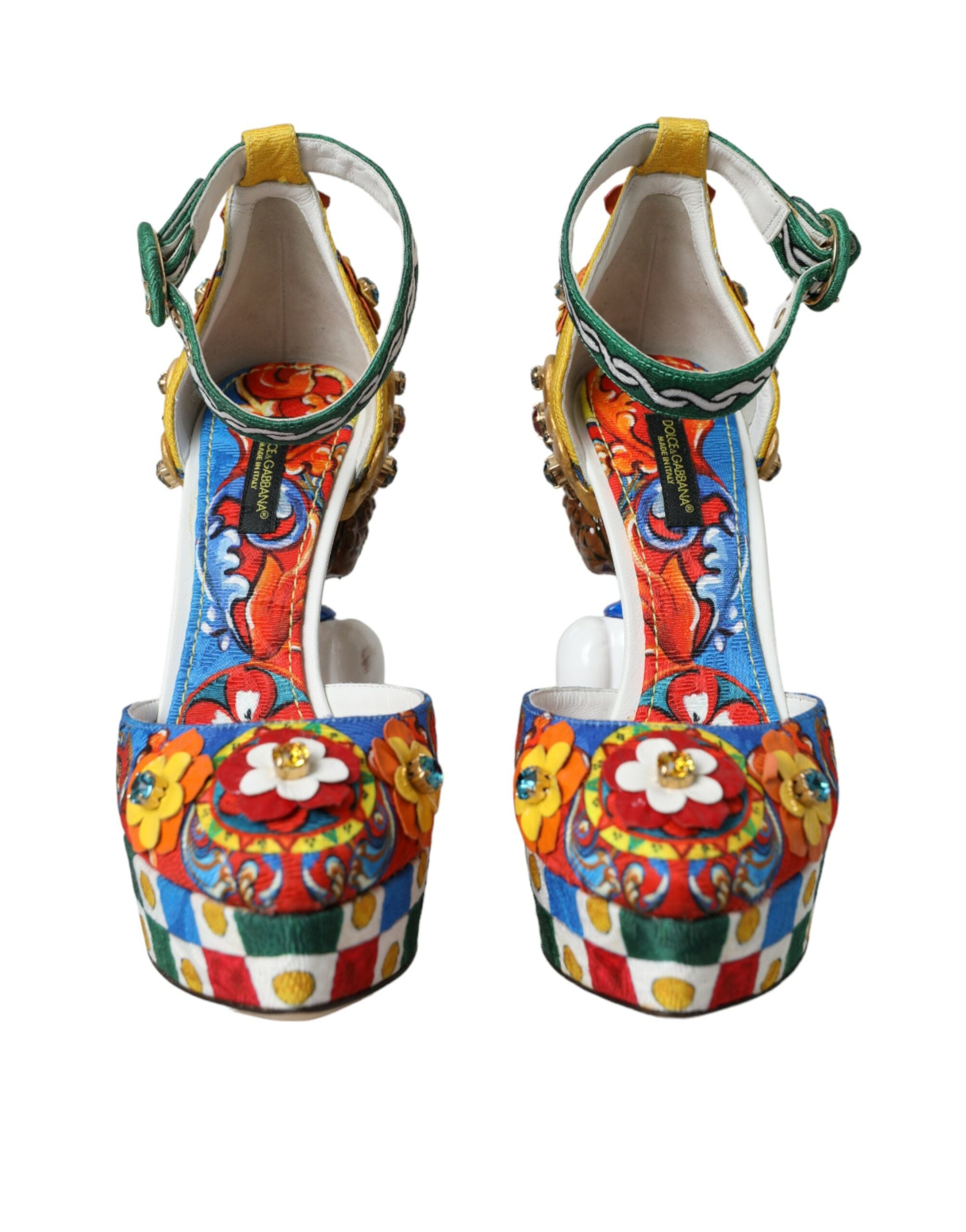 Sandales Dolce & Gabbana Carretto multicolores