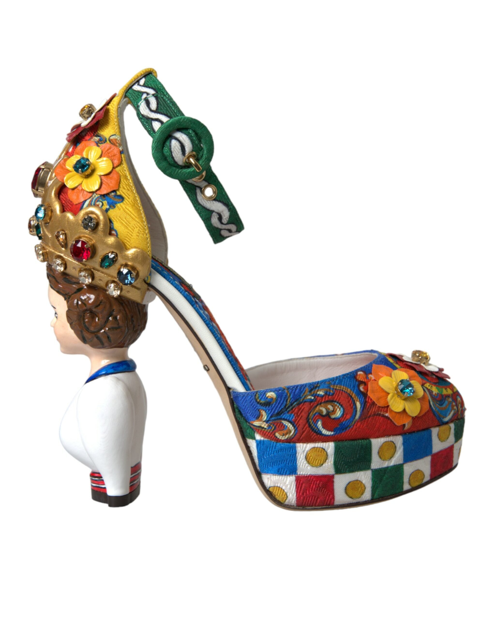 Sandales Dolce & Gabbana Carretto multicolores