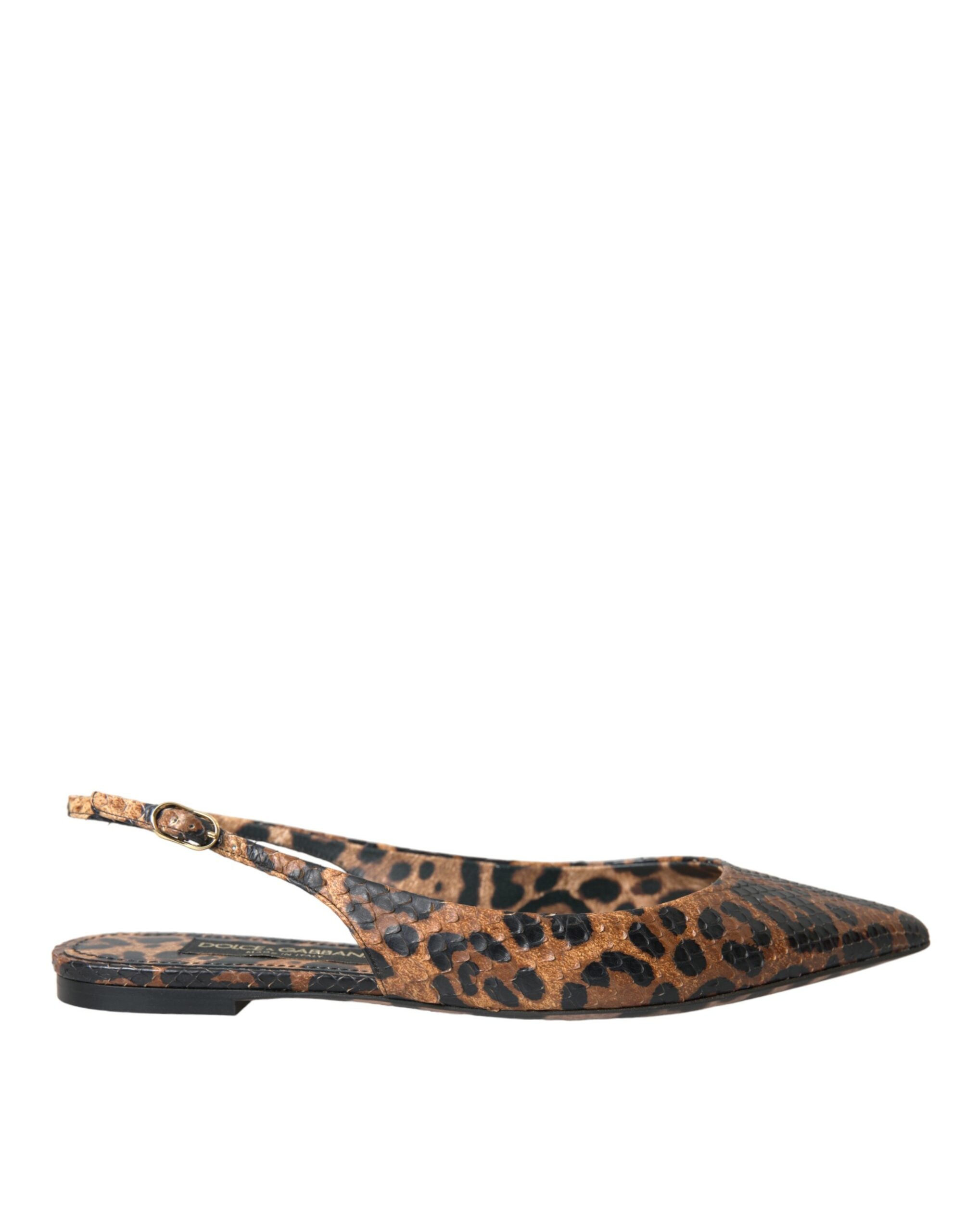 Escarpins Dolce & Gabbana Slingback bruns
