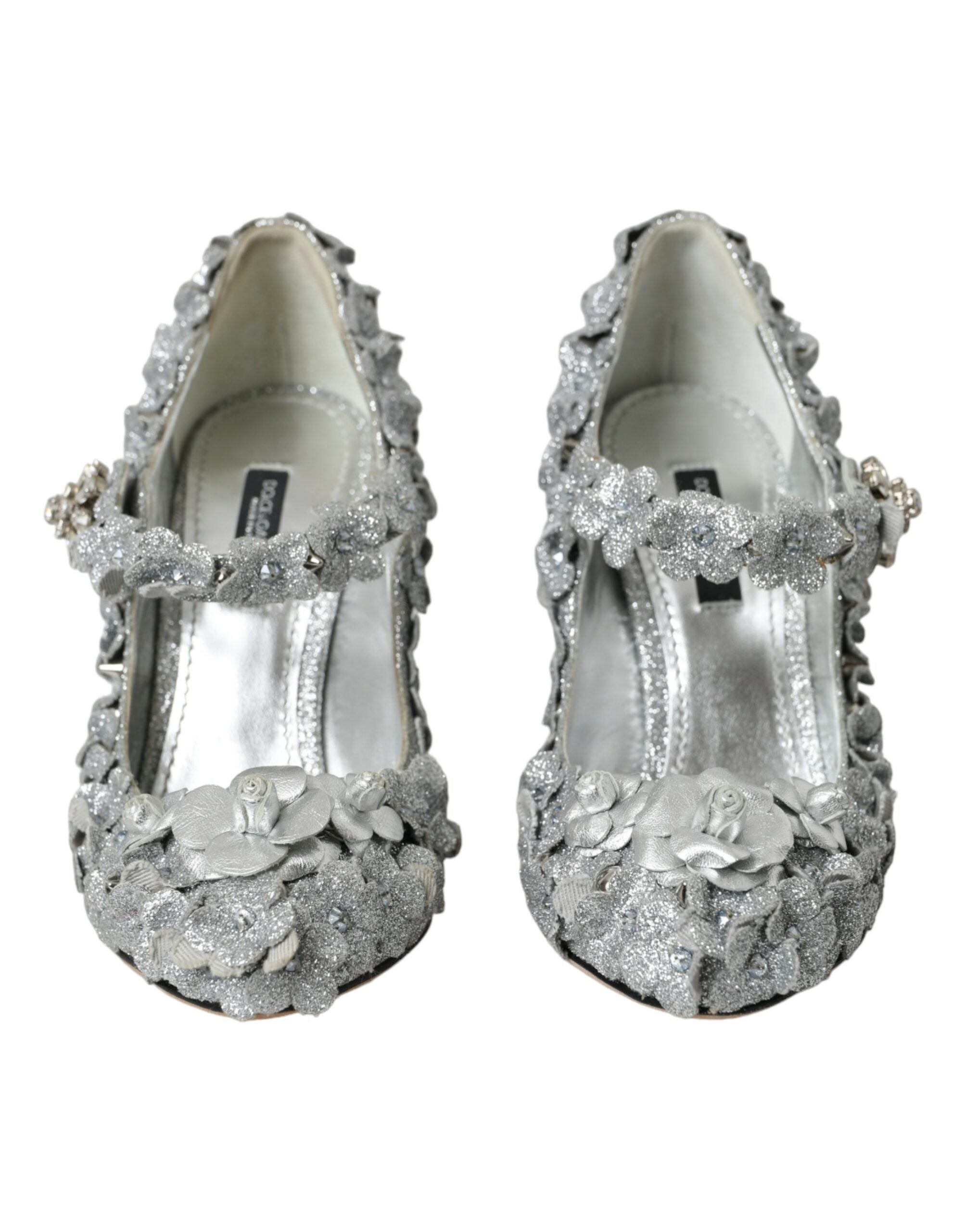 Pumps Dolce & Gabbana Mary Janes argentées