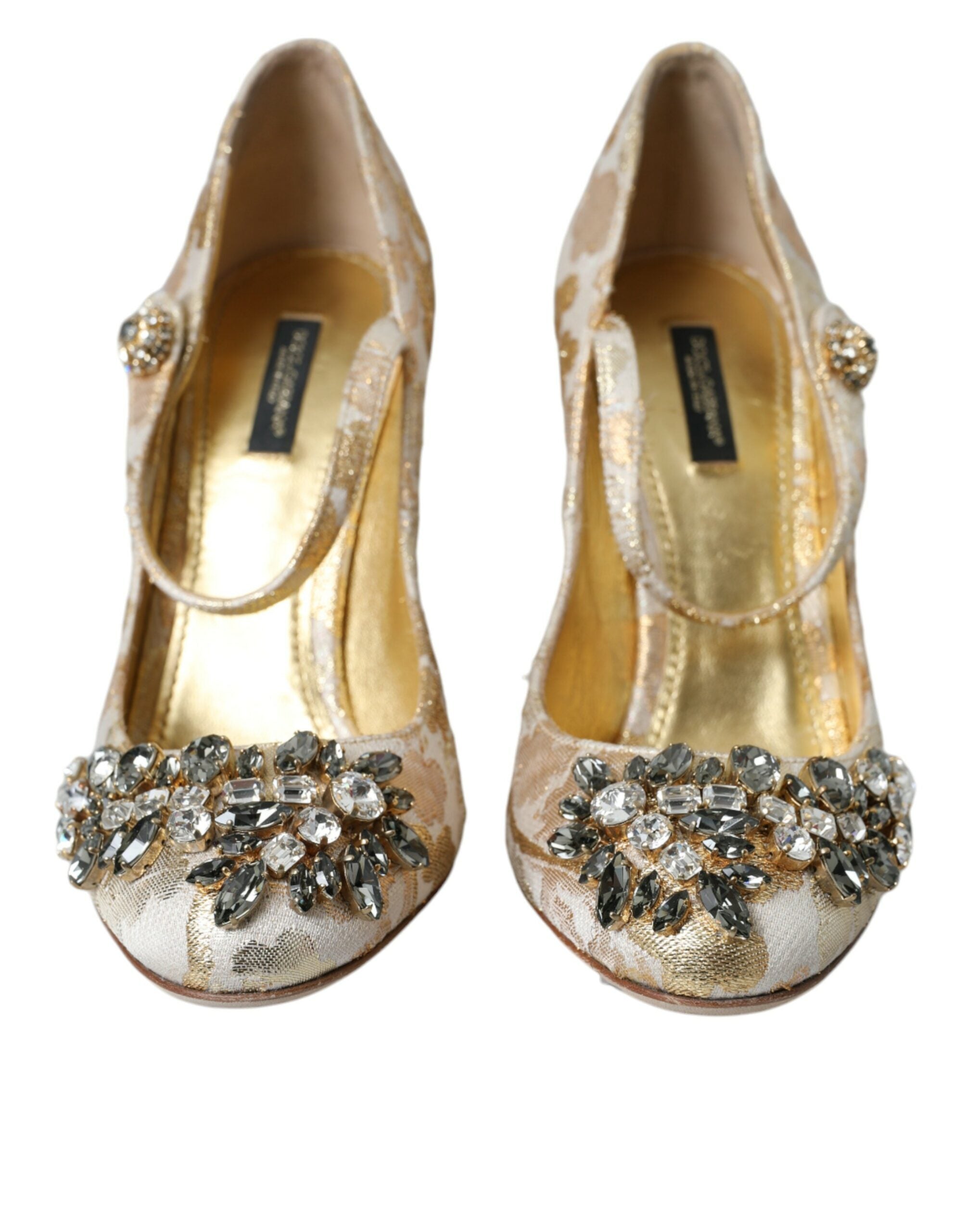 Talons Dolce & Gabbana MARY JANE dorés