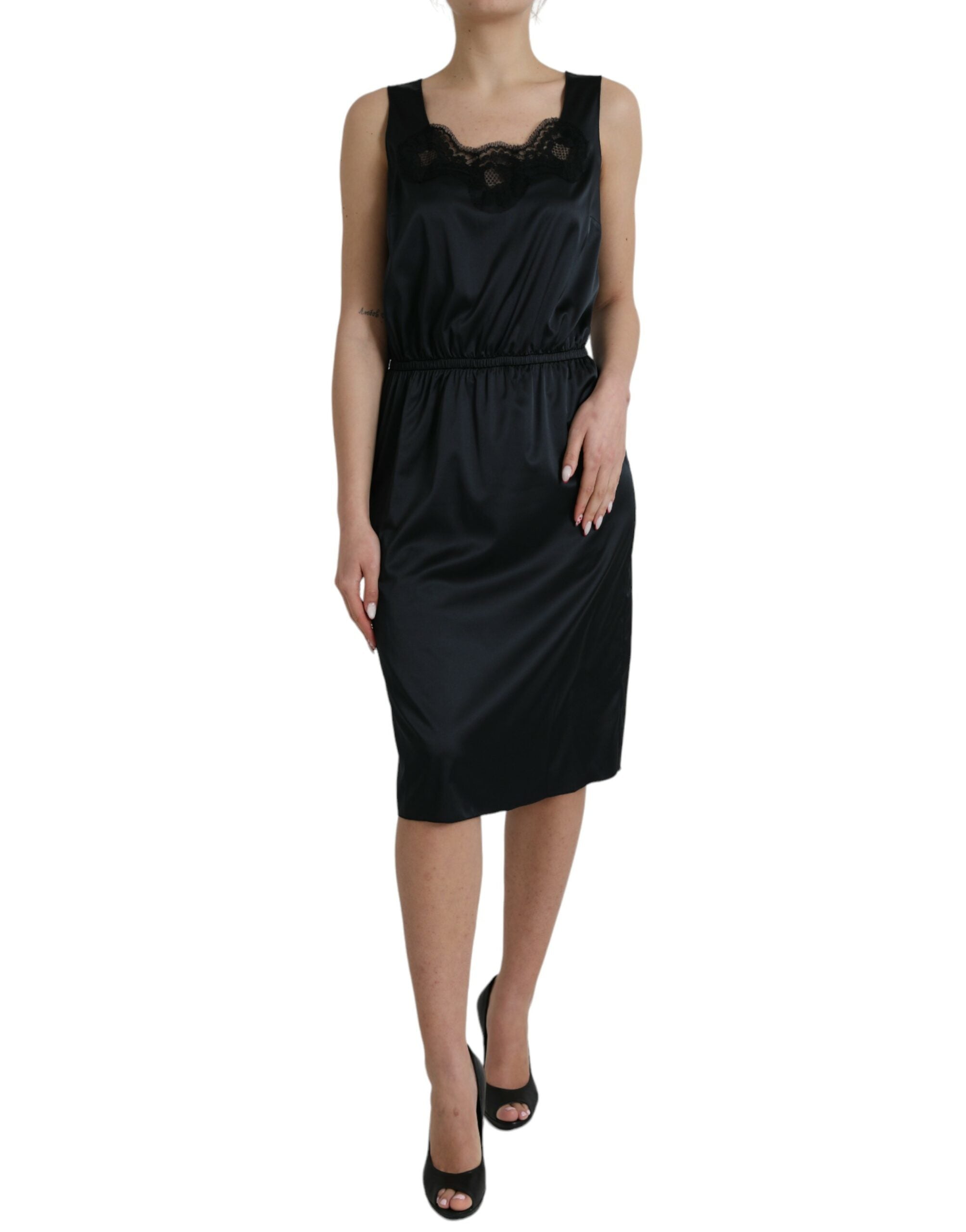 Robe midi Dolce & Gabbana noire