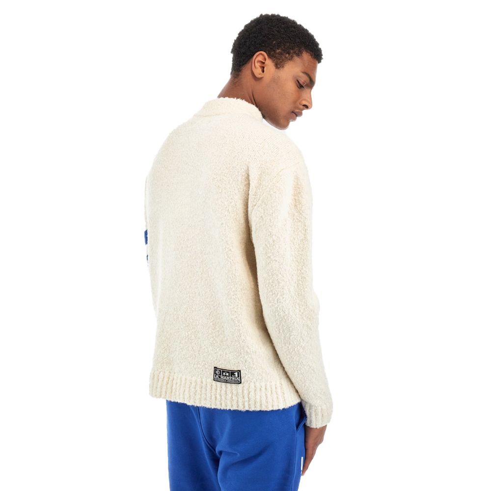 Pull La Martina turtleneck blanc