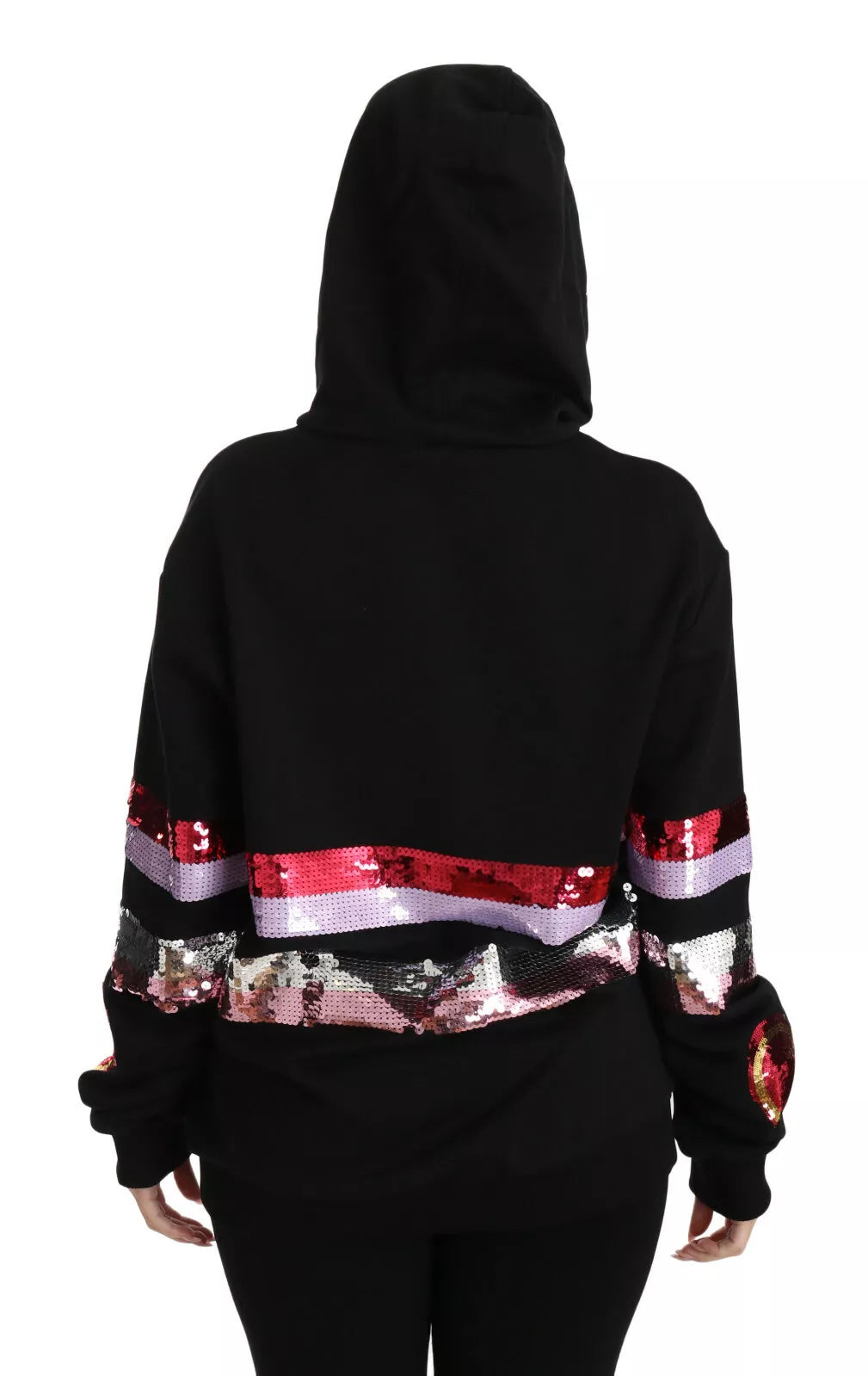 Sweater Dolce & Gabbana Hooded noir