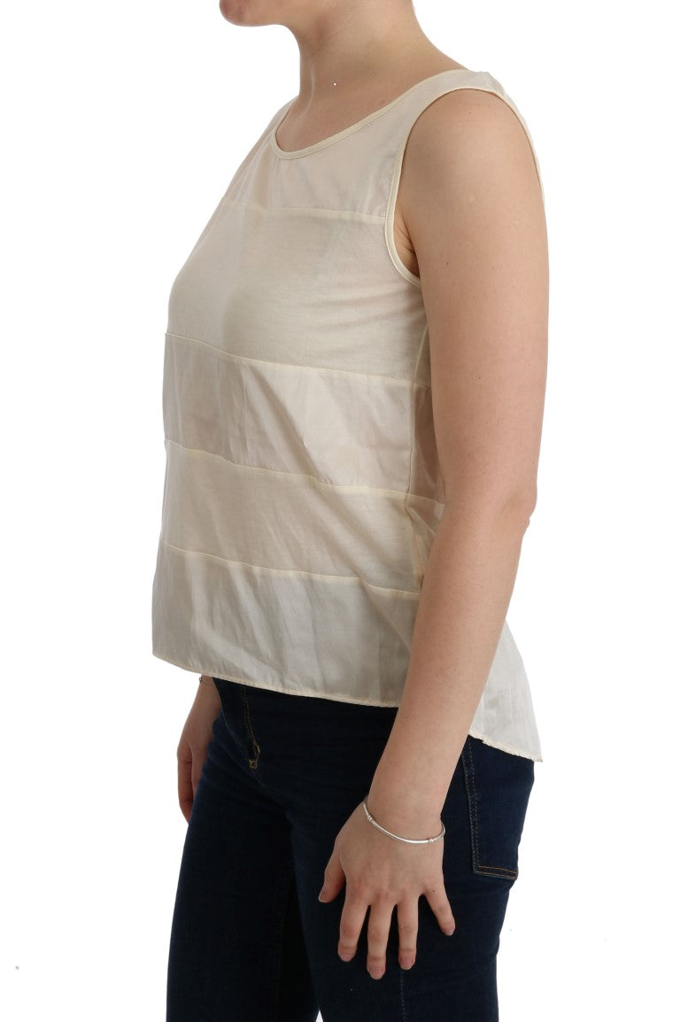 Top C’n’c Costume National beige
