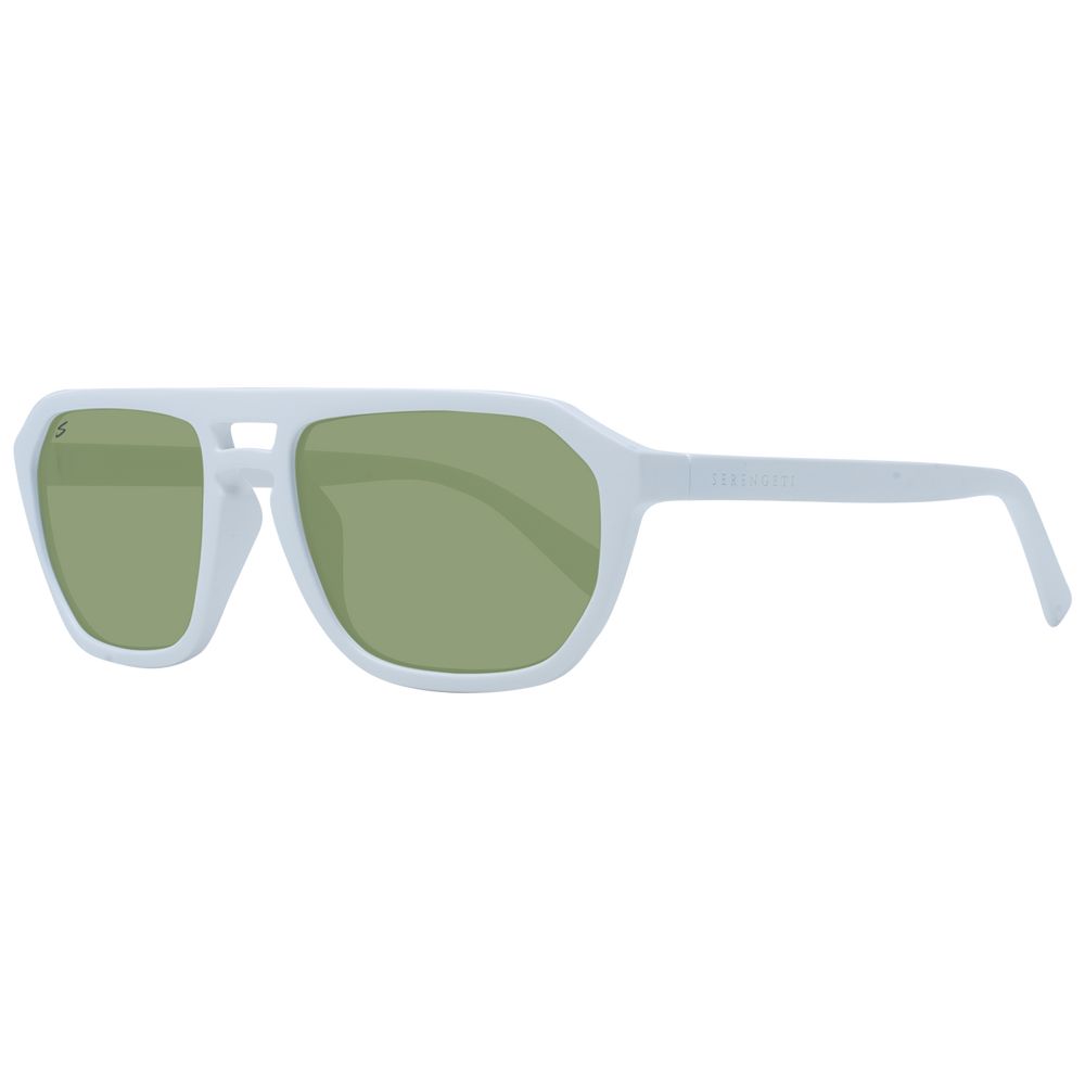 Lunettes de soleil Aviator blanches
