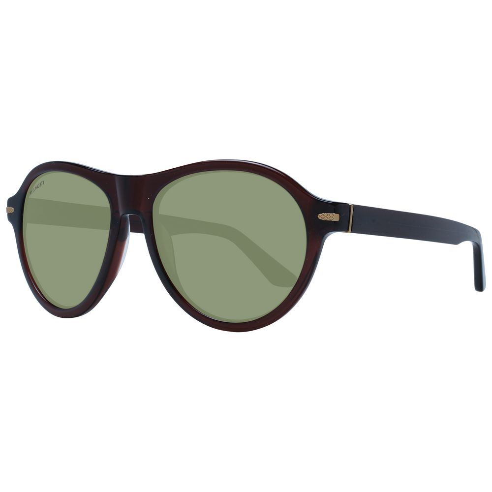 Lunettes de soleil Brown rondes brunes