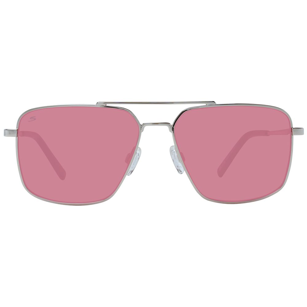 Lunettes de soleil Silver aviator argentées
