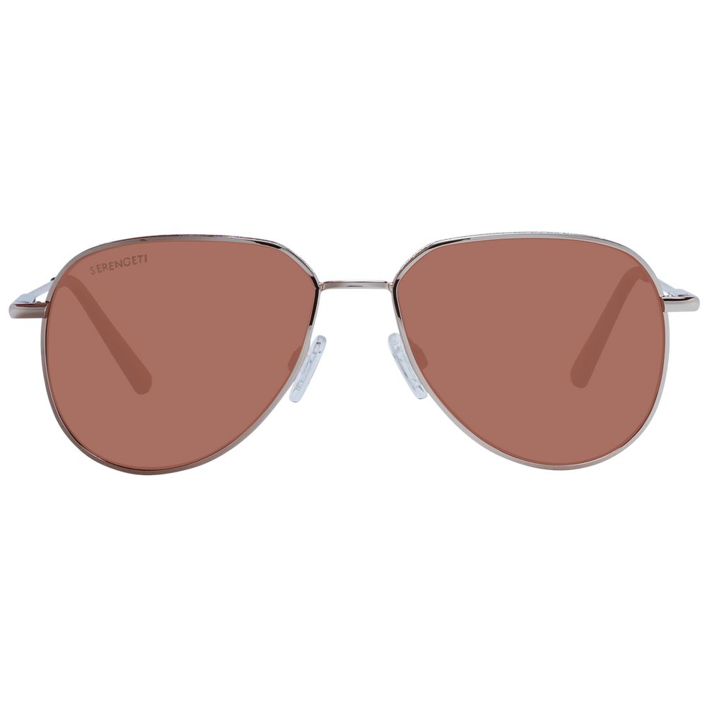 Lunettes Serengeti Rose Gold brunes