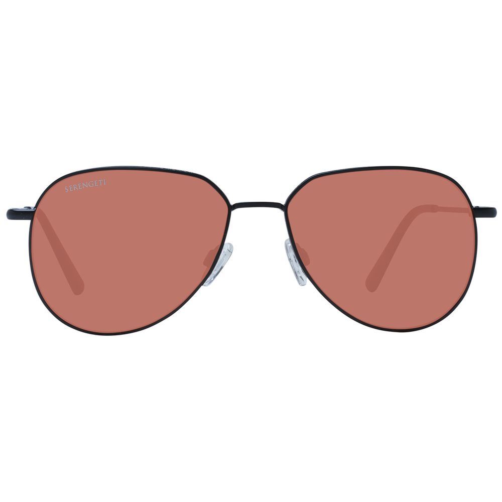 Lunettes de soleil noires orange