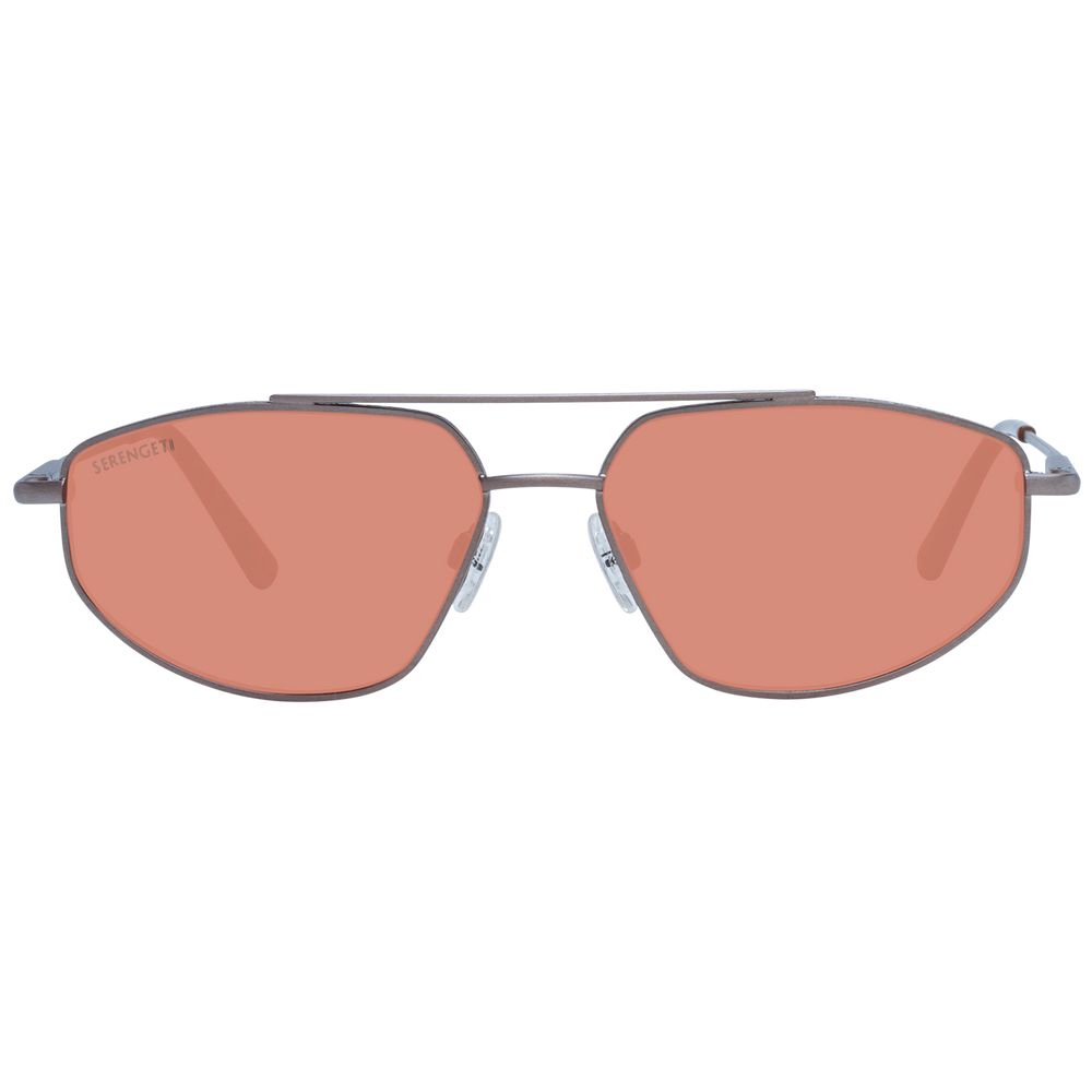 Lunettes de soleil Bronze Aviateur orange