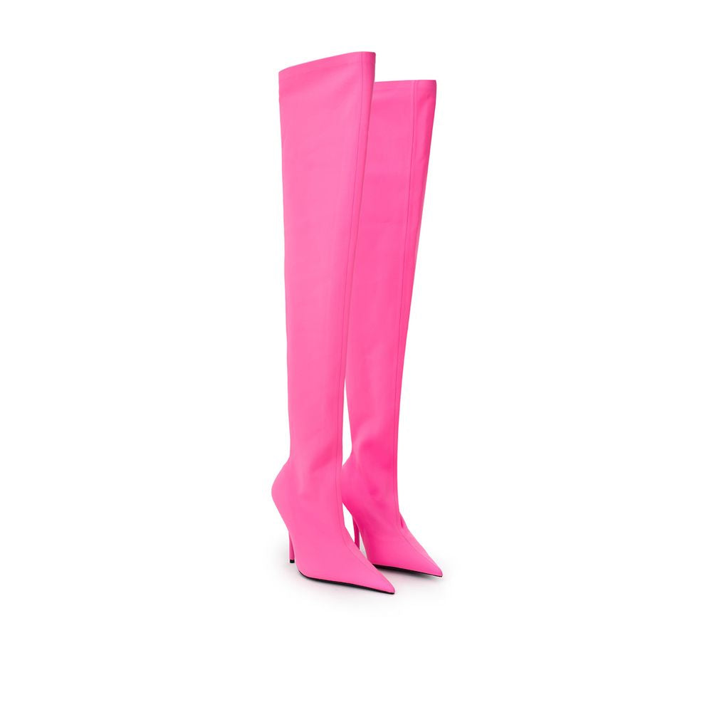 Bottines Balenciaga roses