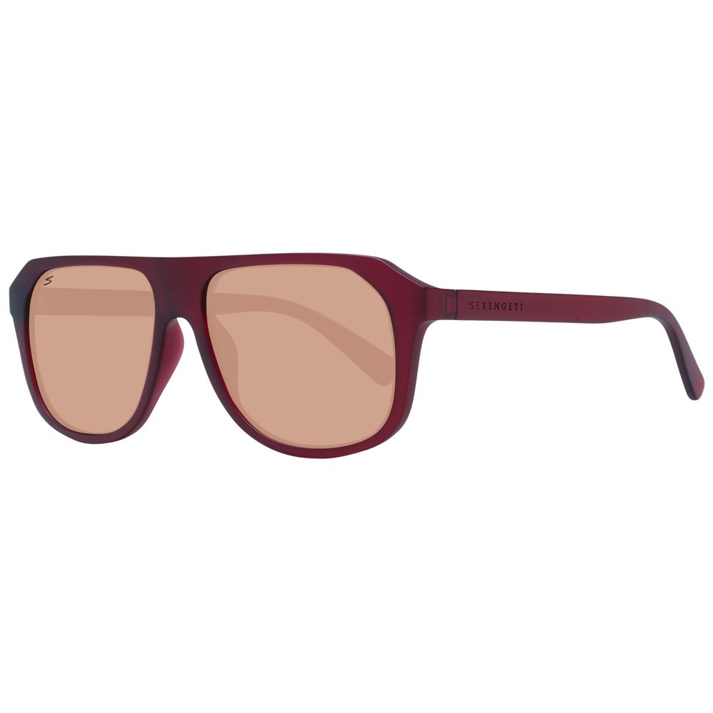 Lunettes de soleil burgundy brunes