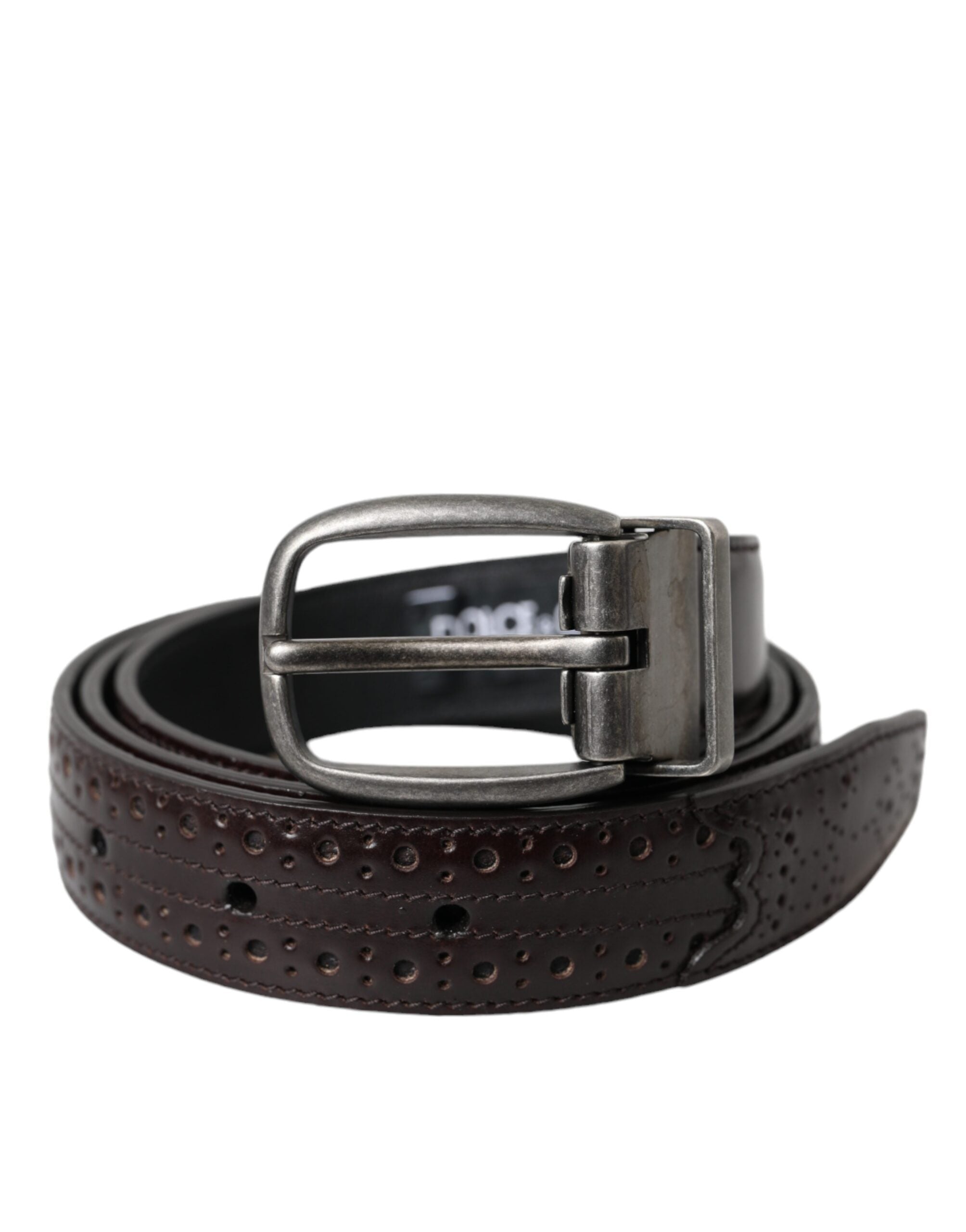 Ceinture Dolce & Gabbana brun foncé