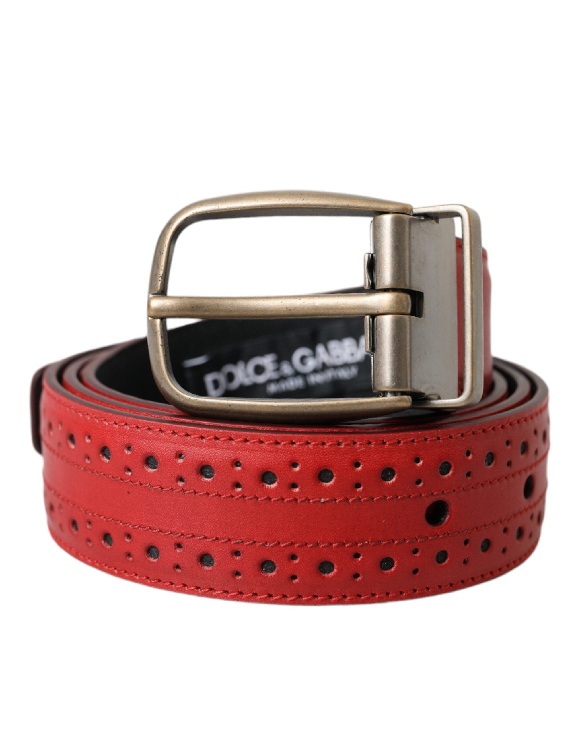 Ceinture Dolce & Gabbana rouge