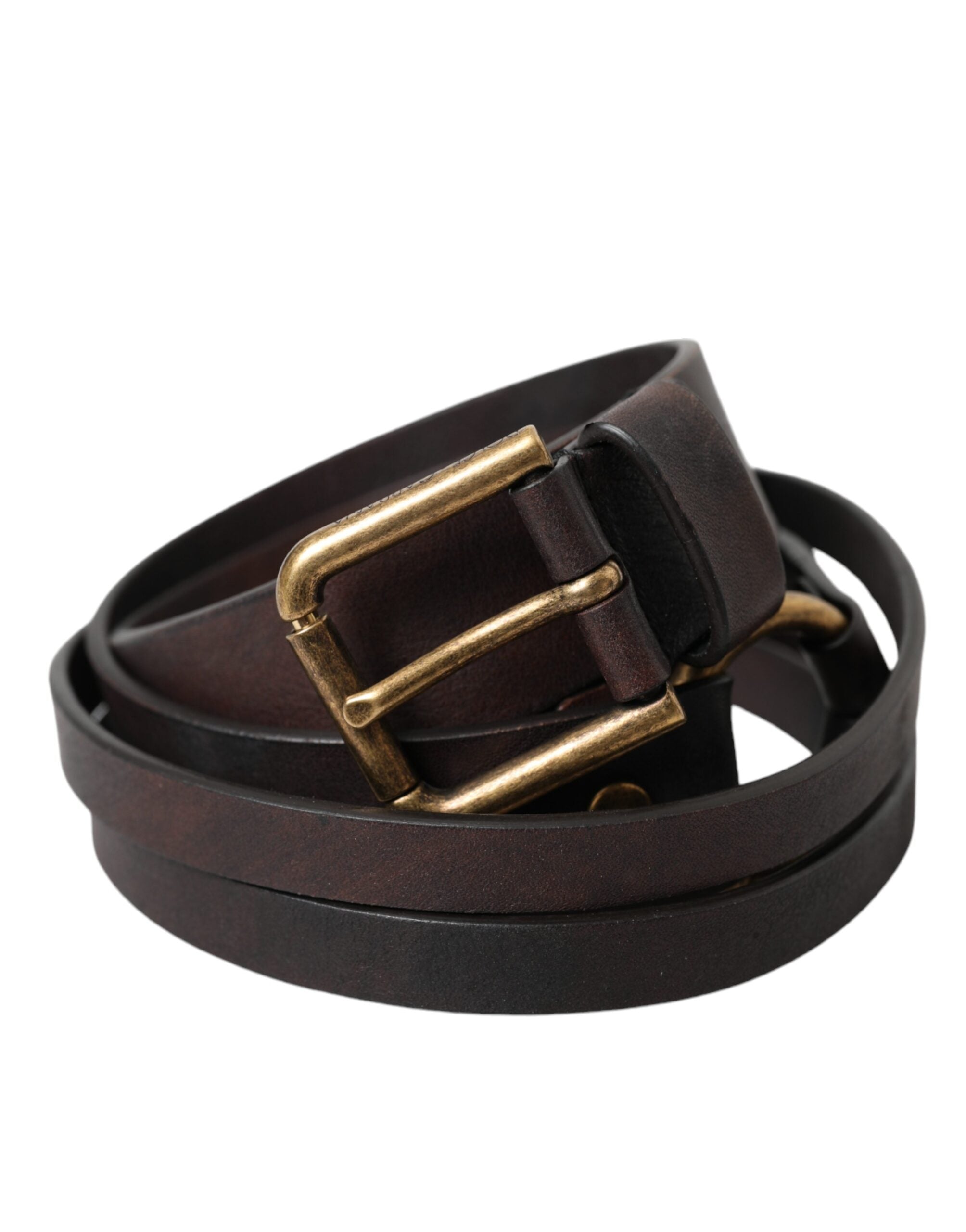 Ceinture Dolce & Gabbana marron foncé