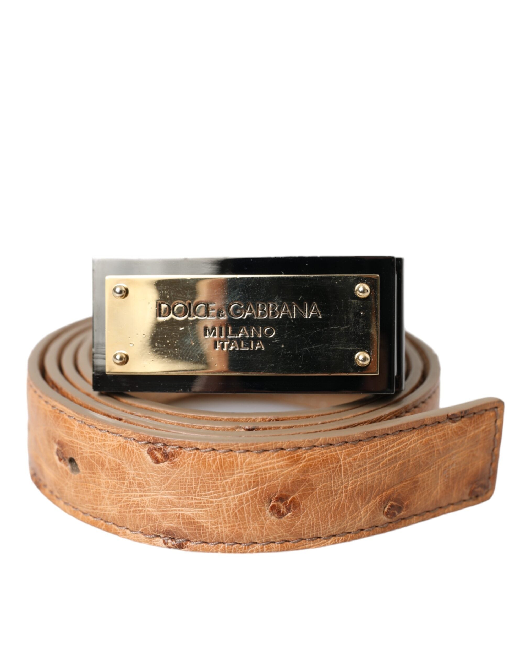 Ceinture Dolce & Gabbana beige