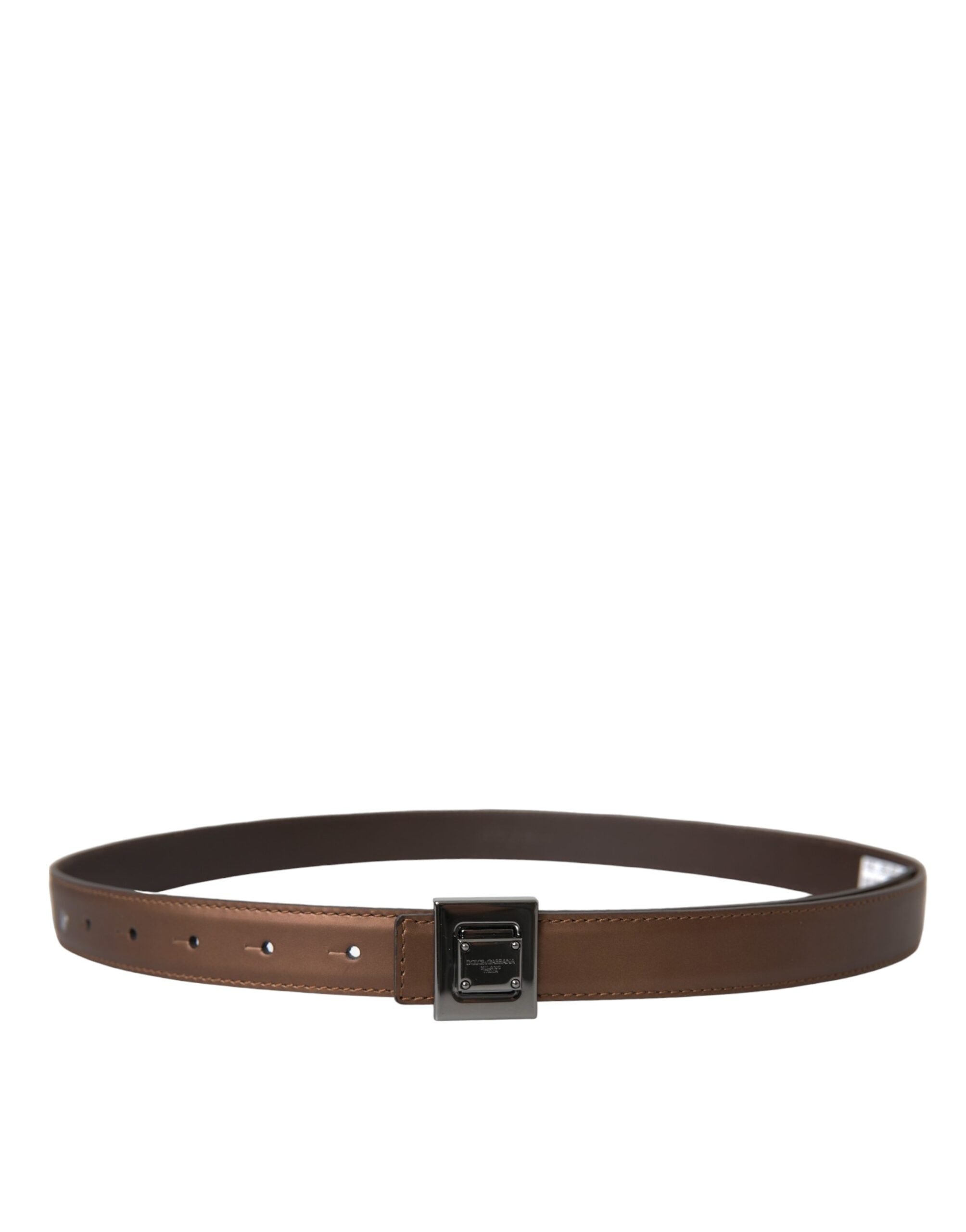 Ceinture Dolce & Gabbana en cuir bronze