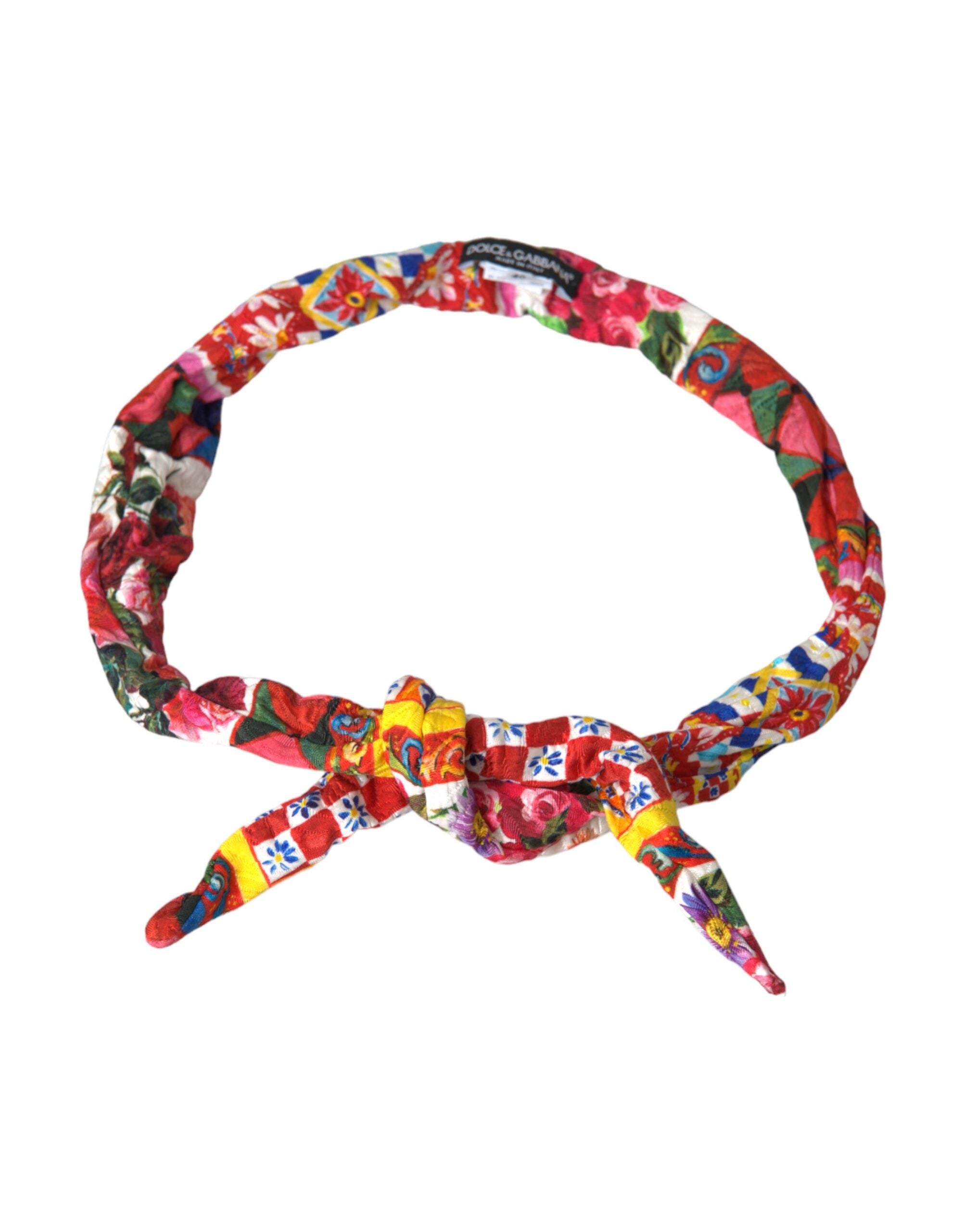 Ceinture Dolce & Gabbana Carretto multicolore